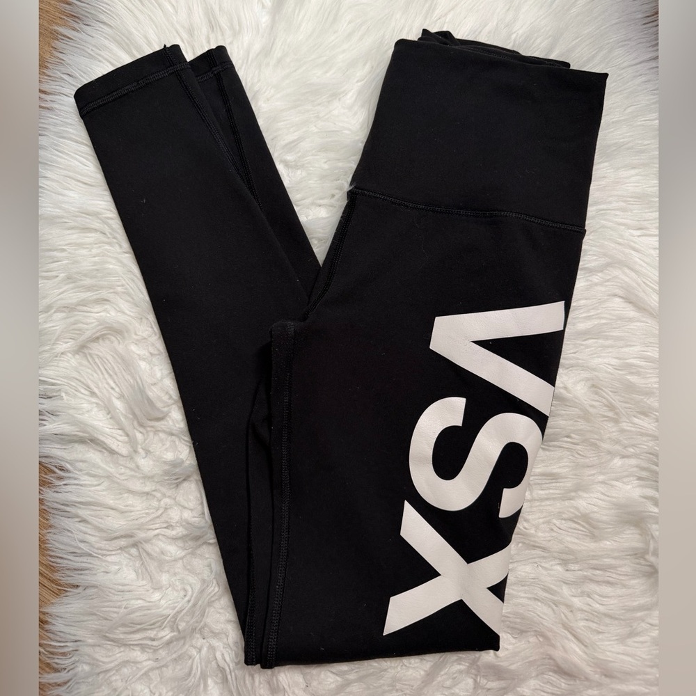 VSX Black Logo Women’s High-Rise Leggings